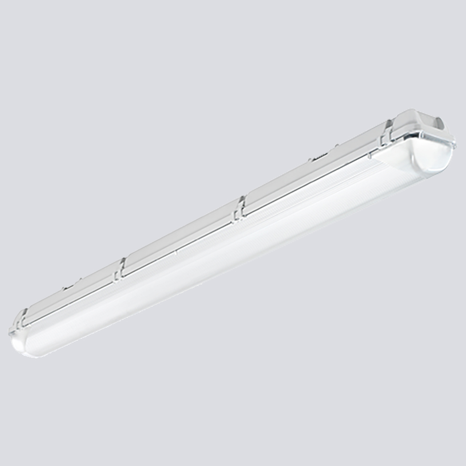 [OYSTA40D39AGR] Oyster LED Dali &gt;90º Diffusseur Ice 3000K Grey ≈ 40W / &gt;4000lm