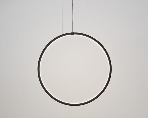 [HPVIA50D29SBS] HOOP VERTICAL INTERIOR LED Dali &gt;90º 2700K Surface Satin Black Ø50 / ≈ 27W / &gt;4335 lm