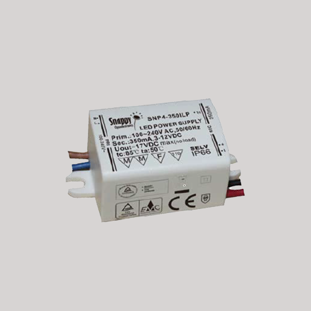 DRIVER 4W 500 mA NO DIM IP65