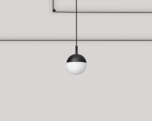 [BSP1A06X29PBS] Balo System 60 LED &gt;90º 2700K Pendant Satin Black Ø60 / 3W 