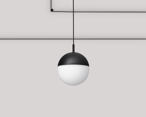 [BSP3A15X29PBS] Balo System 150 LED &gt;90º 2700K Pendant Satin Black Ø150 / 6W 