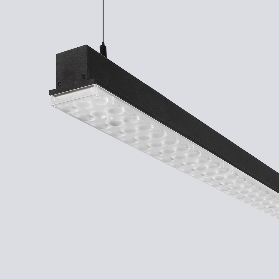 [PIXXA05D49BBS] Pixel LED Dali &gt;90º Clear Diffuser 4000K Nero satinato ≈ 23W / &gt;3.500 lm