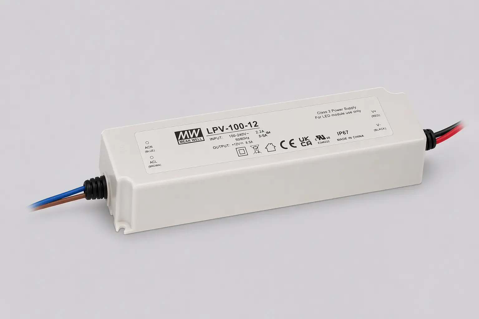 [CDRVT1C2NGAB0] DRIVER 100W 24V NO DIM IP67