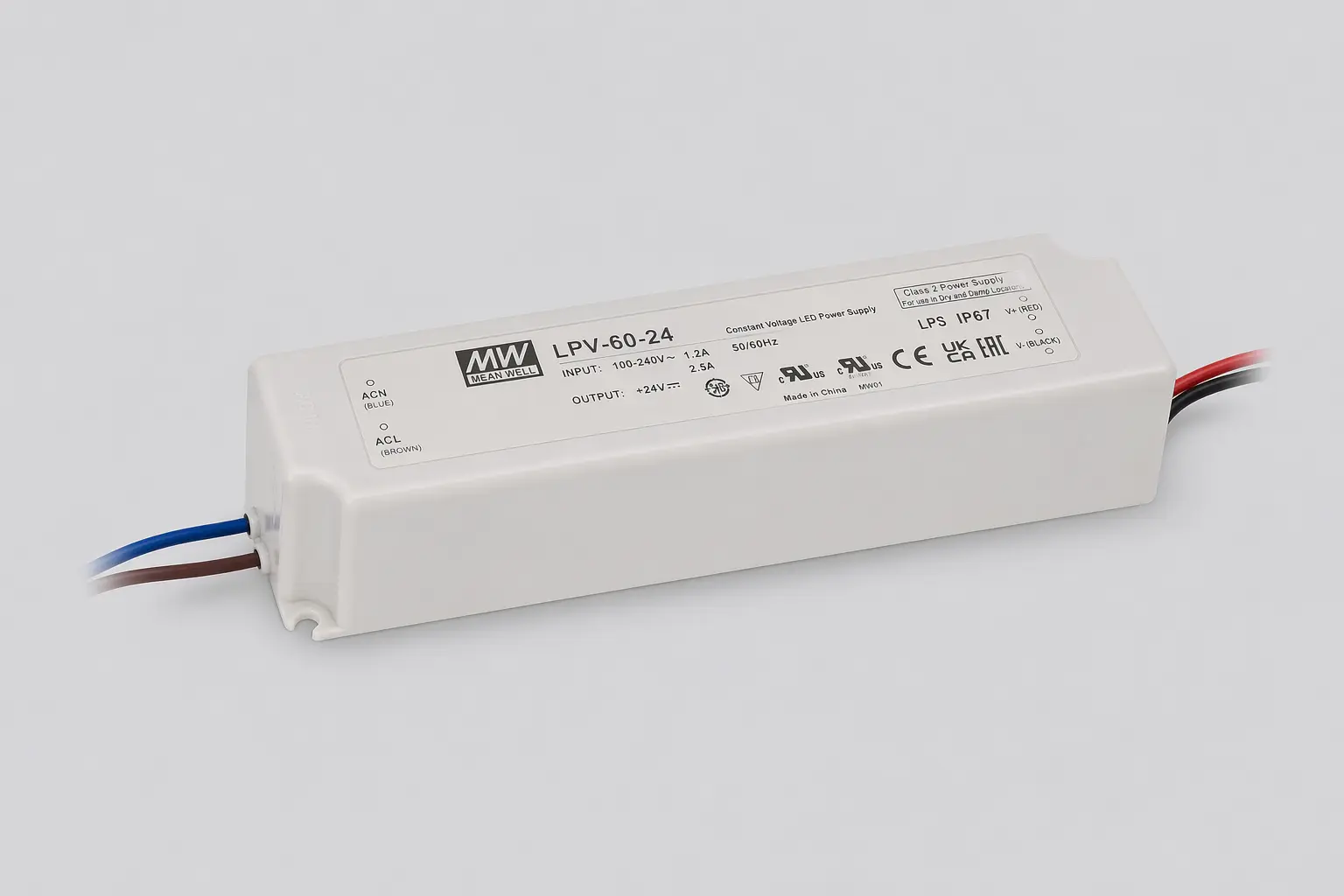 [CDRVT602NGAB0] DRIVER 60W 24V NO DIM IP67